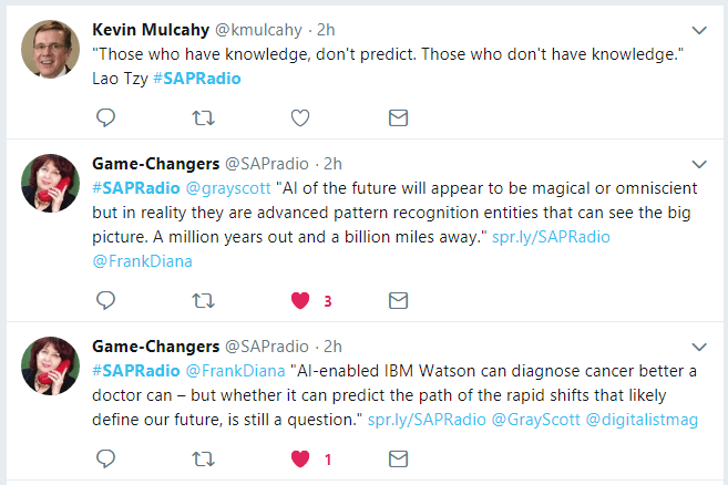 Game Changers Twitter Stream 1