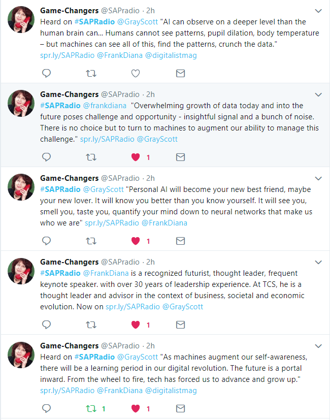 Game Changers Twitter Stream 2
