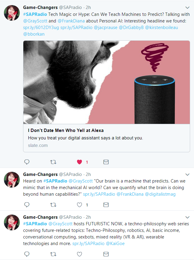 Game Changers Twitter Stream 3