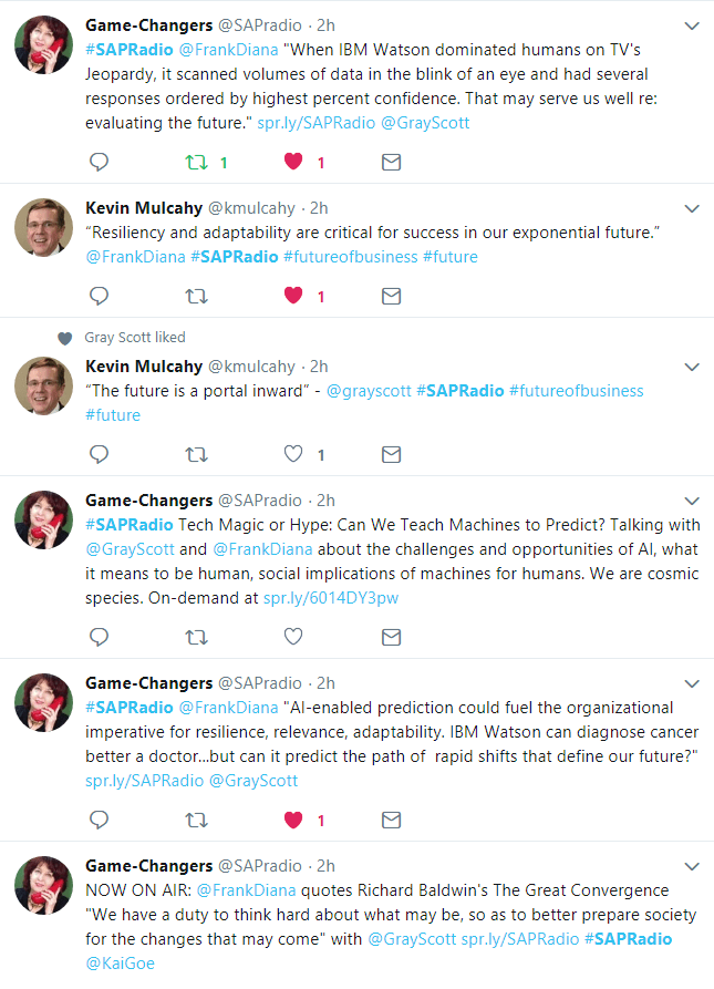 Game Changers Twitter Stream 5