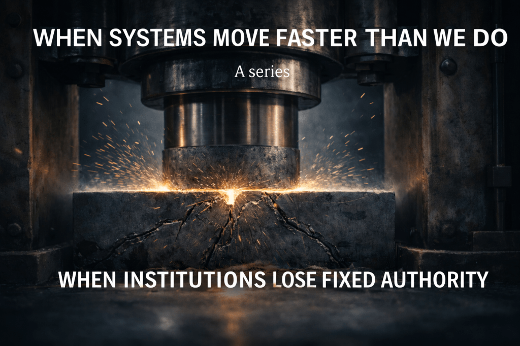 When Institutions Lose Fixed Authority