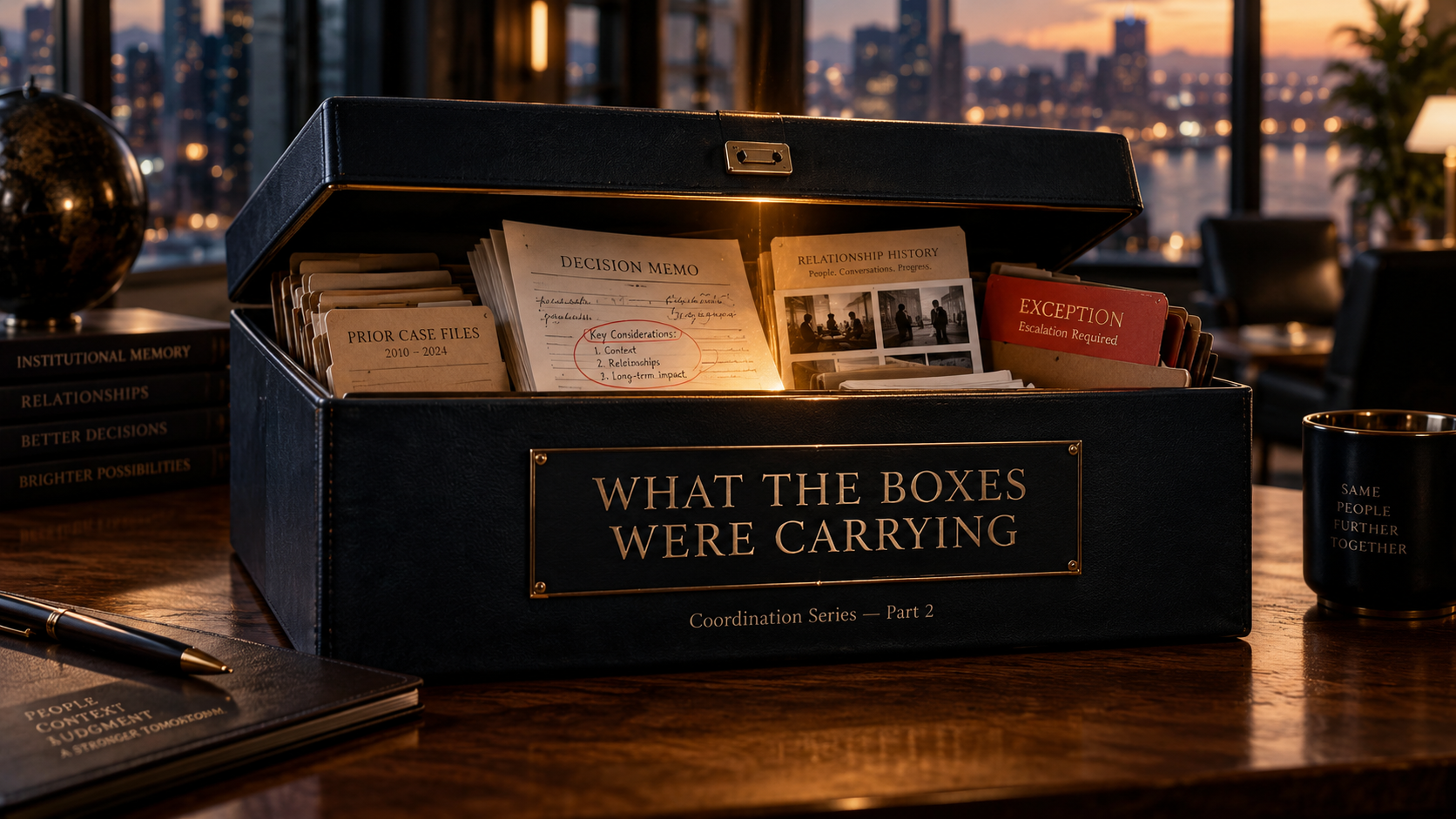 Part Two: What The Boxes Were&nbsp;Carrying